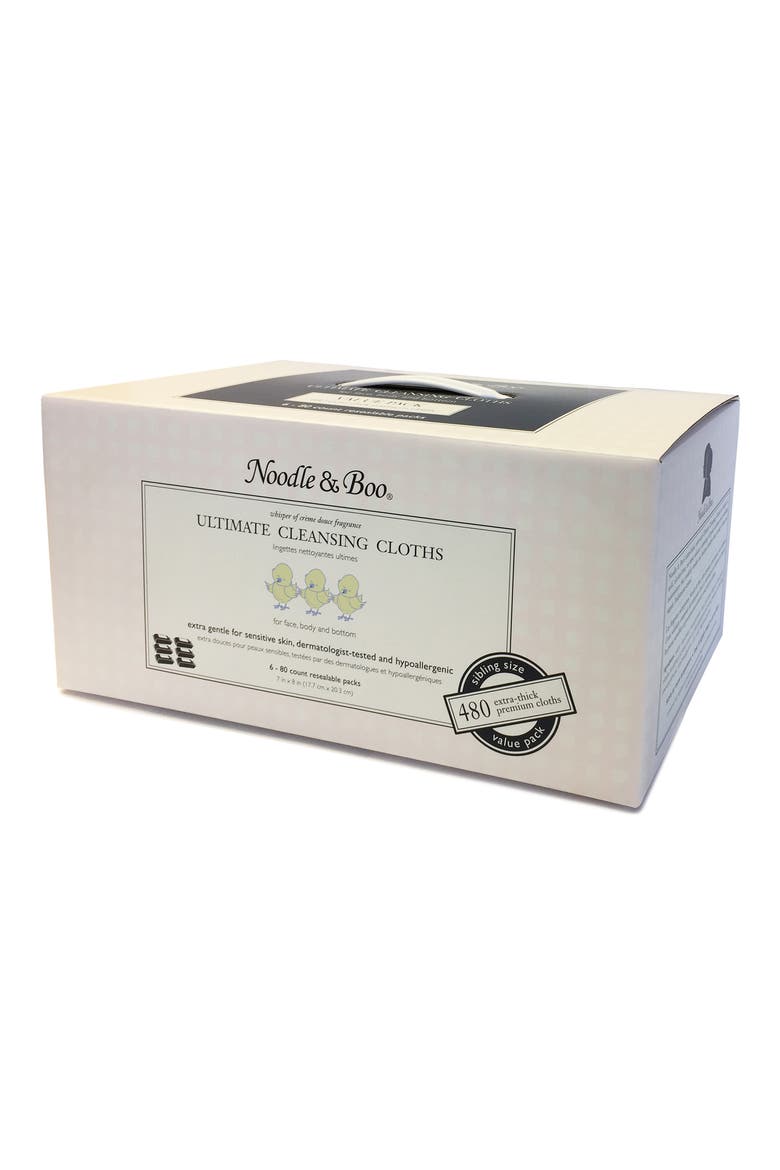 6-Pack Ultimate Cleansing Cloths, Main, color, WHITE