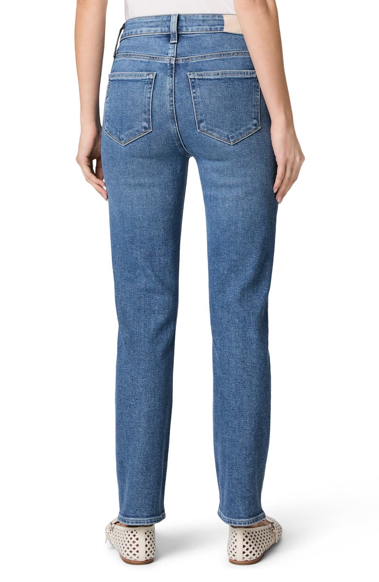 PAIGE Cindy Ankle Slim Straight Leg Jeans, Alternate, color, Saint Martin