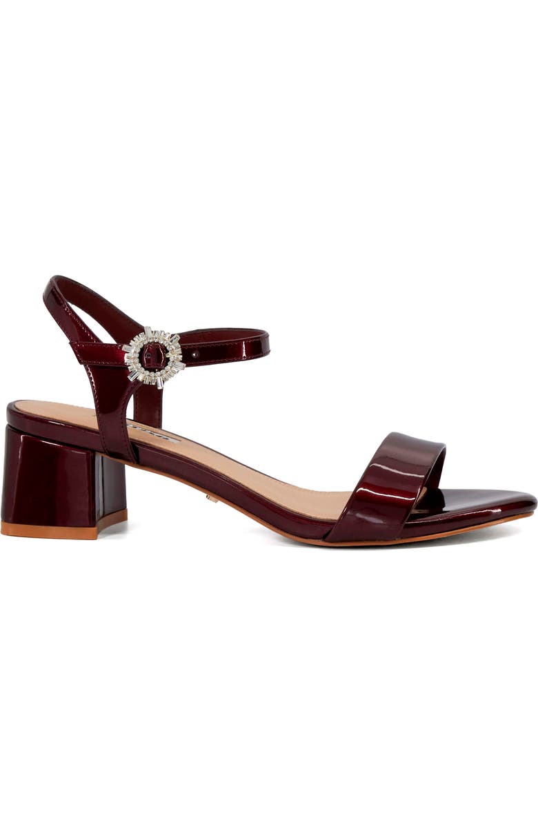 Dune London Measure Ankle Strap Sandal, Alternate, color,