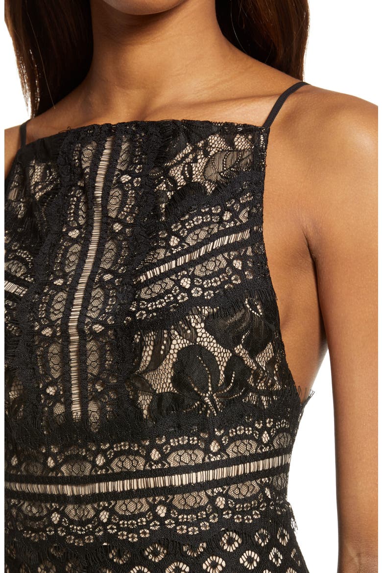 Wink Wink Lace Body-Con Dress, Alternate, color, BLACK LACE