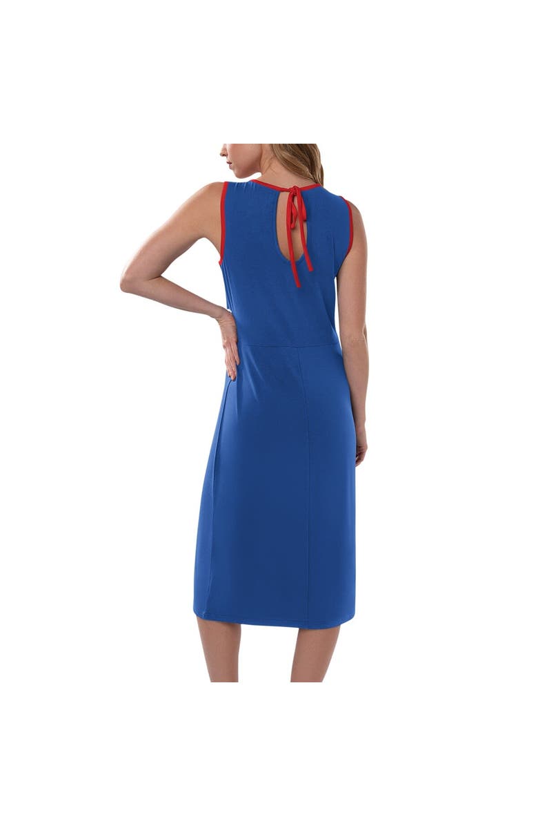 G-III 4HER BY CARL BANKS Women's G-III 4Her by Carl Banks Royal Chicago Cubs Main Field Maxi Dress, Alternate, color, 