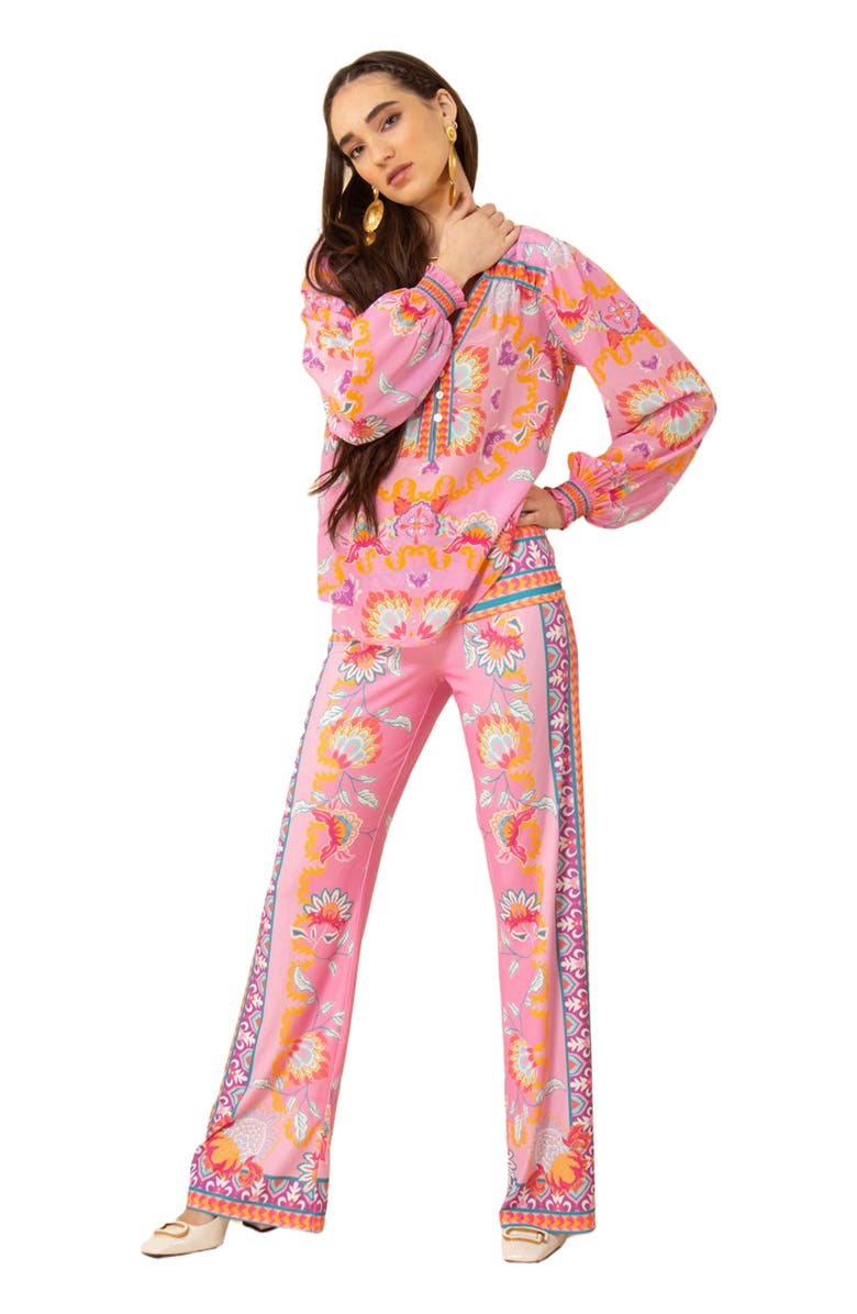 Hale Bob Leilani Silk Top, Main, color, 