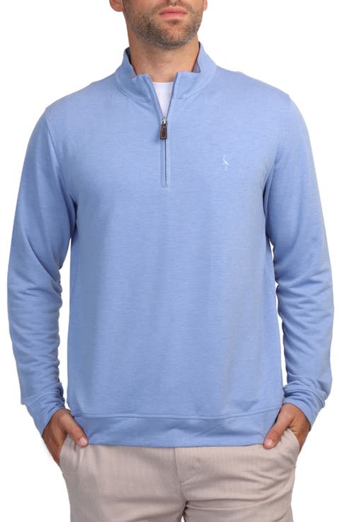 French Terry Quarter Zip Pullover
