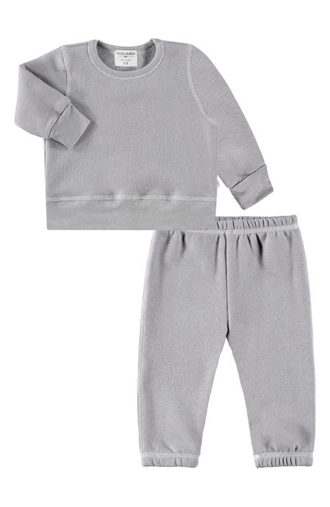 Fleece Lounge Sweatshirt & Joggers Set (Baby)