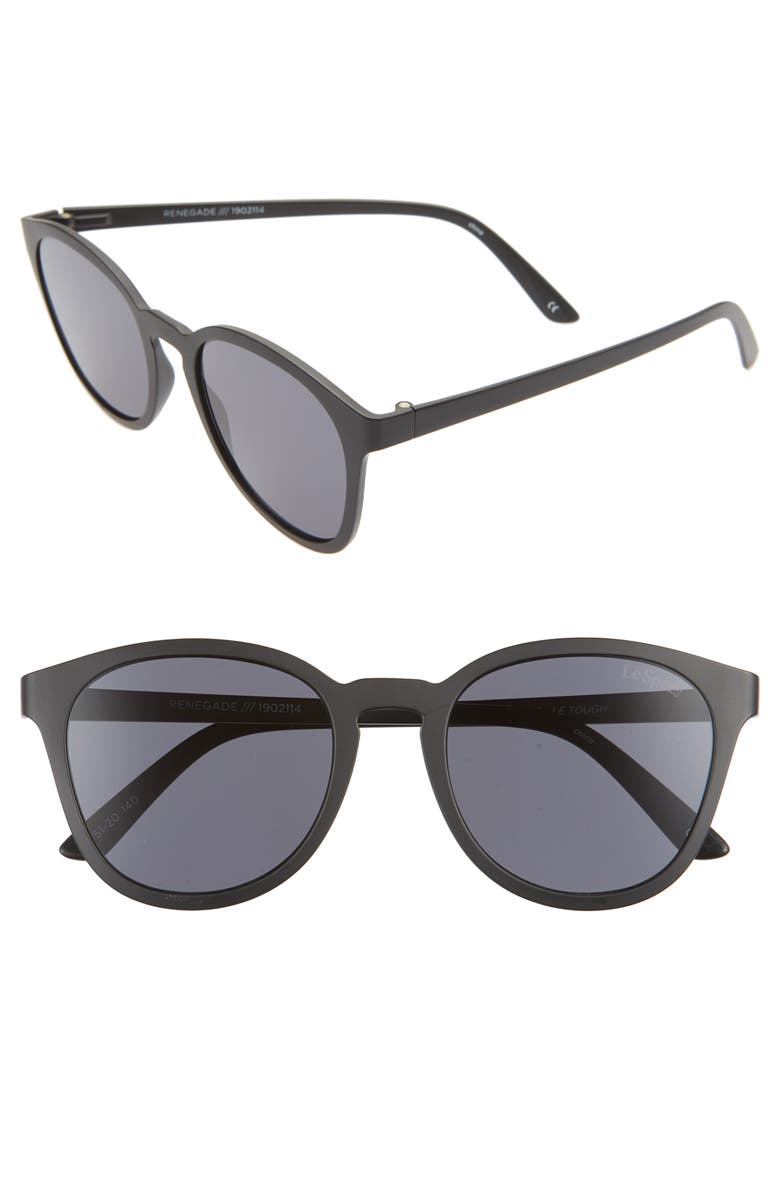 Le Specs Renegade 51mm Keyhole Sunglasses, Main, color,
