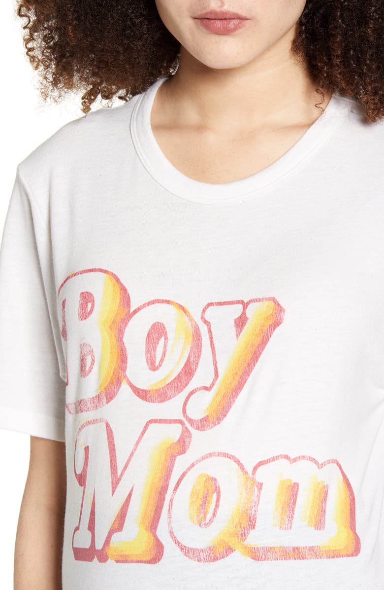 Bun Maternity Boy Mom Maternity Graphic Tee, Alternate, color,