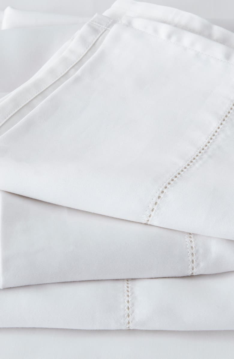 The White Company Connaught Flat Sheet, Alternate, color,