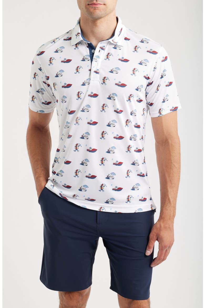 Compass Polo, Main, color, WHITE