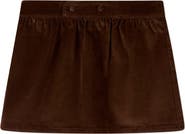 MiniMoi Fine-Wale Corduroy Above-Knee Skirt