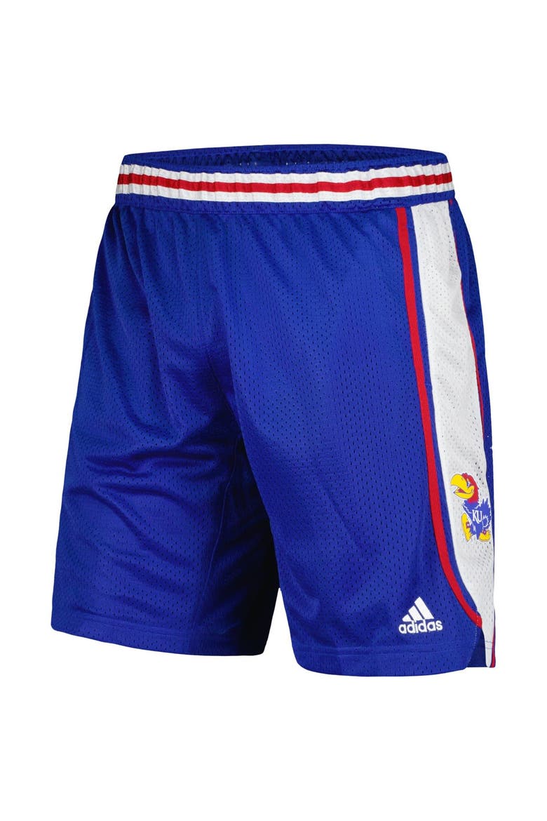 Men's adidas Royal Kansas Jayhawks Swingman AEROREADY Basketball Shorts, Alternate, color, Royal