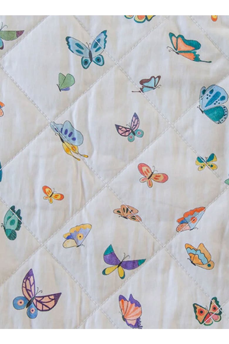Madame Butterfly Sleep Sack, Alternate, color, White
