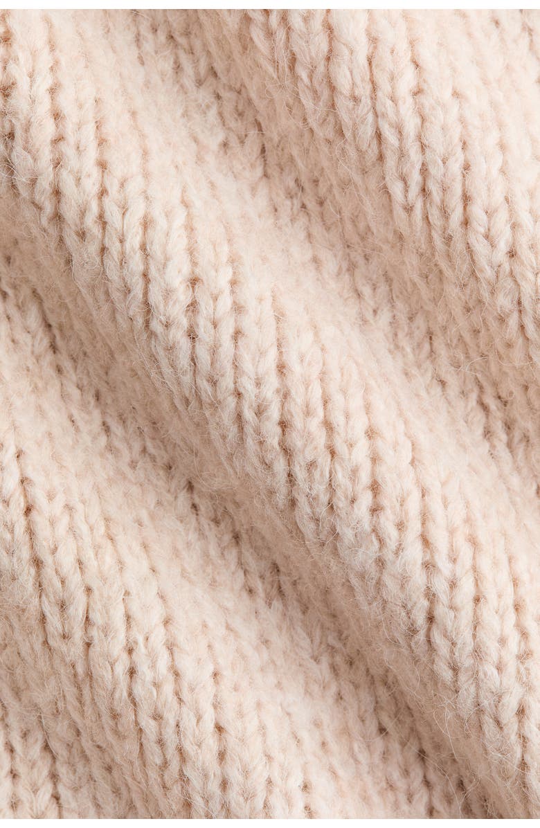H&M Oversized Jumper, Alternate, color, Light Beige