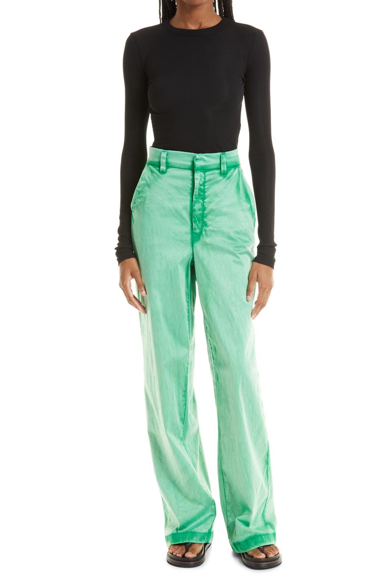 COTTON CITIZEN Verona Ribbed Long Sleeve Crop Top, Alternate, color,