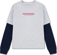 abercrombie kids Kids' Graphic 2-in-1 T-Shirt