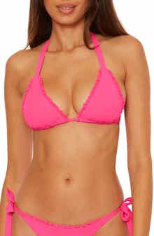 Becca Frills Triangle Bikini Top