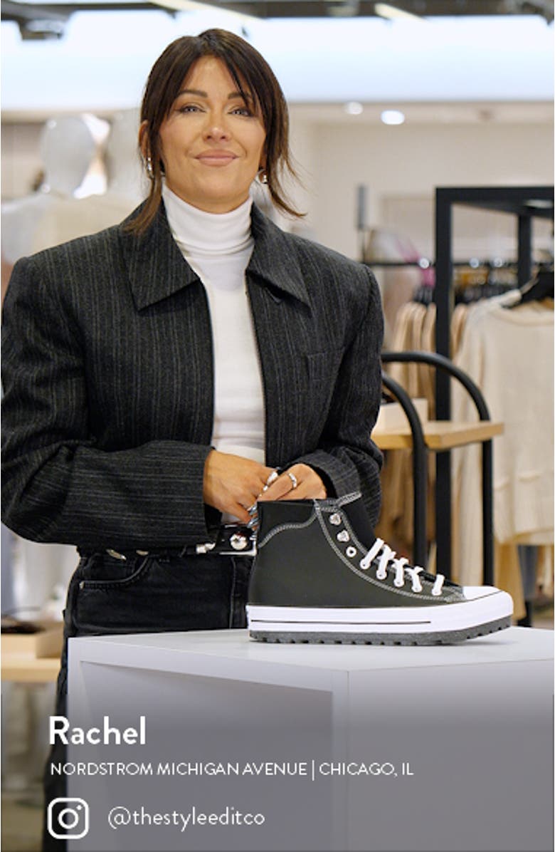 Chuck Taylor<sup>®</sup> All Star<sup>®</sup> City Trek Waterproof High Top Sneaker, sales video thumbnail