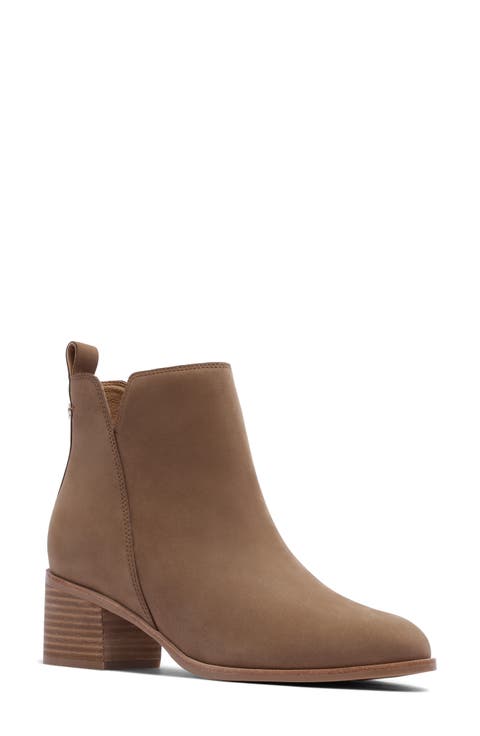 Georgia Leather Bootie