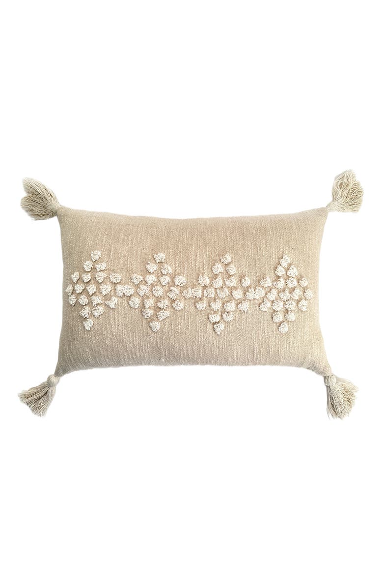 Bit of Meraki Viha Throw Pillow - Cover, Main, color, Natural