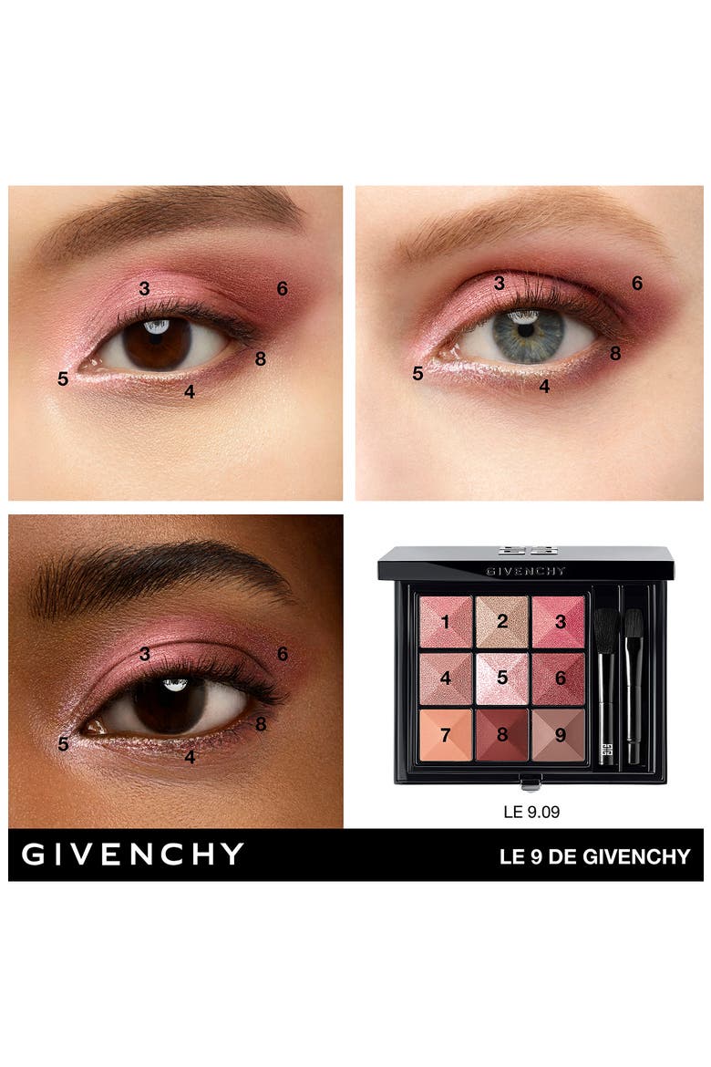 Le 9 de Givenchy Eyeshadow Palette, Alternate, color, N9