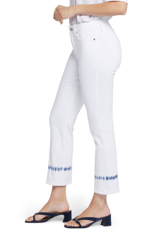 Nydj Petite Marilyn Wave Tie Dye Straight Leg Jean