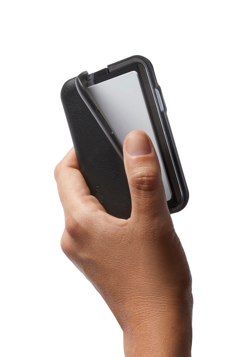 Flip Card Case, Alternate, color, BLACK