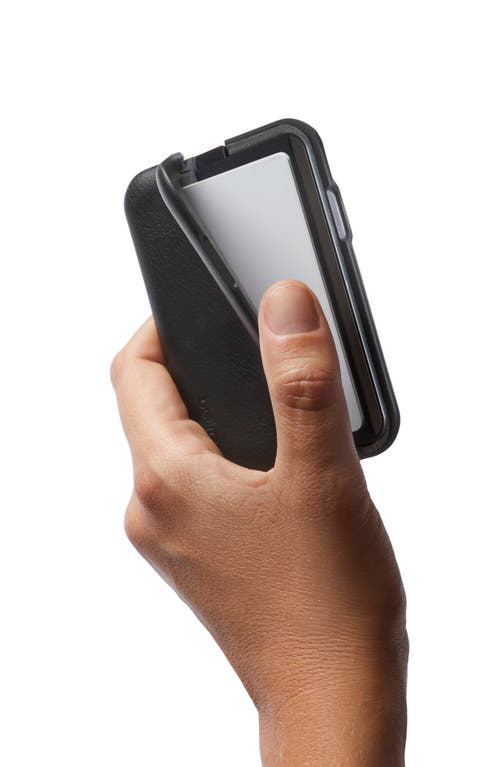 Shop Bellroy Flip Card Case In Black