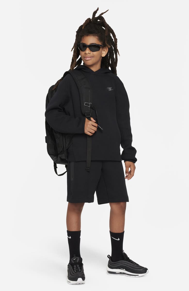 Nike Kids' Sportswear Tech Fleece Pullover Hoodie, Alternate, color, 