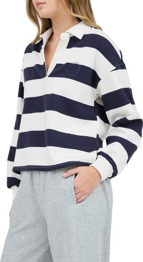 Rugby Stripe Long Sleeve Top