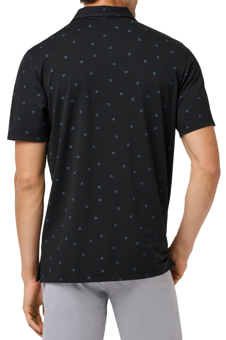 Performance Jersey Polo, Alternate, color, BLACK