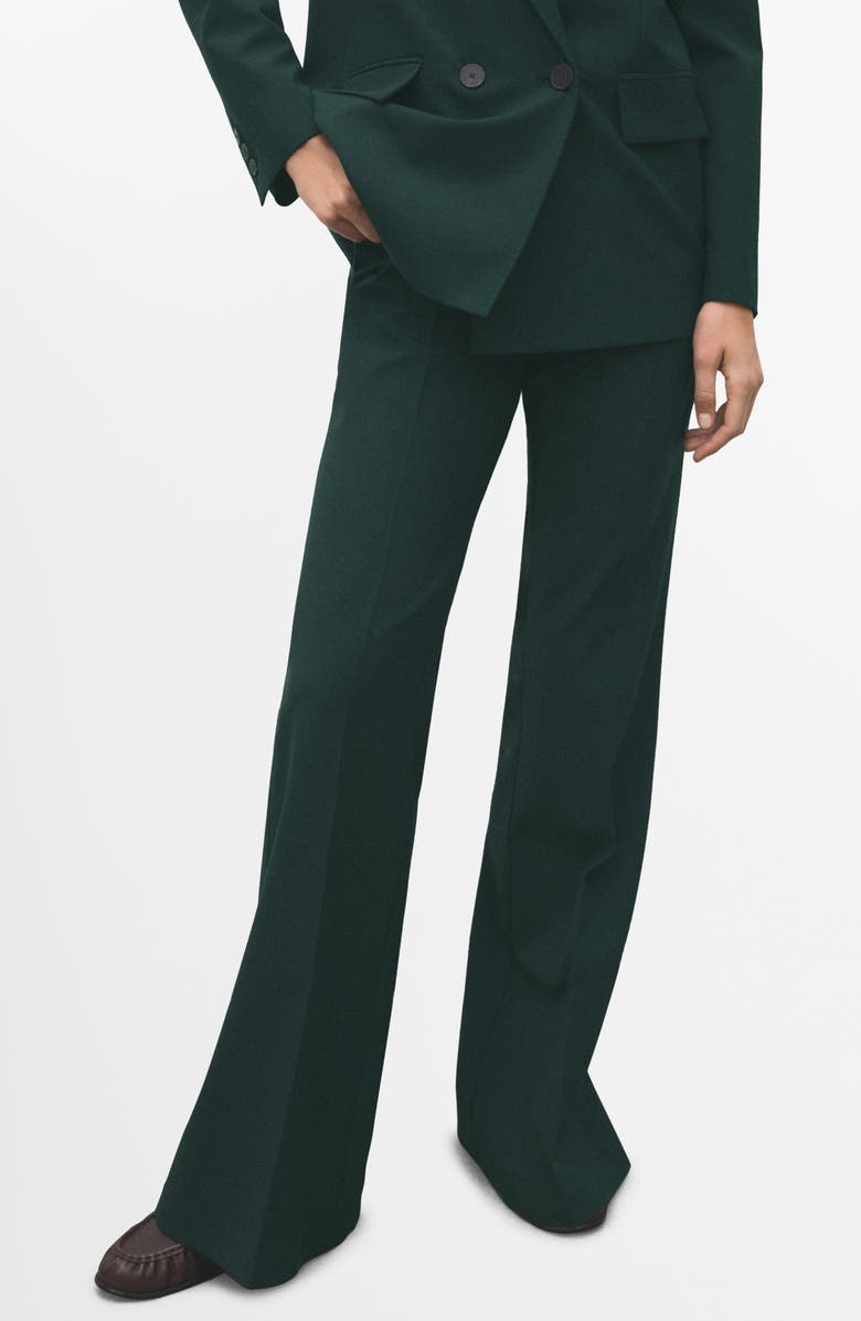 MANGO Flared Pants, Main, color, 