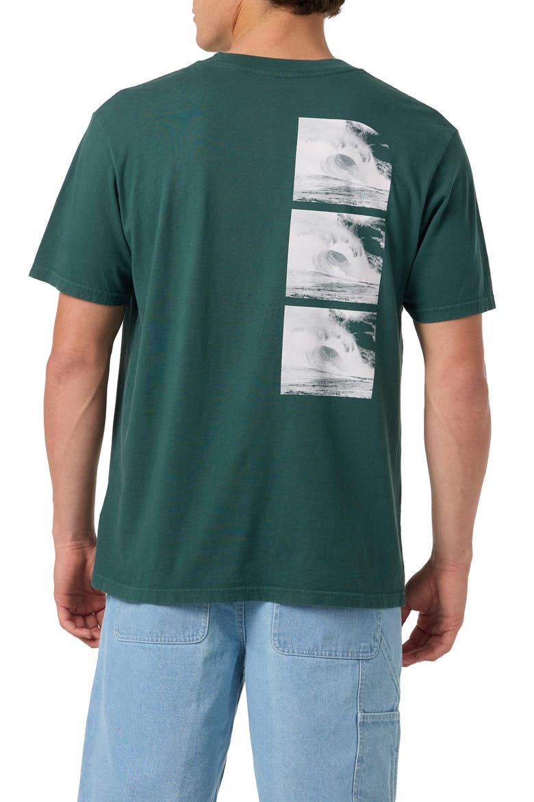 OG Curl Graphic T-Shirt, Alternate, color, DARK FOREST