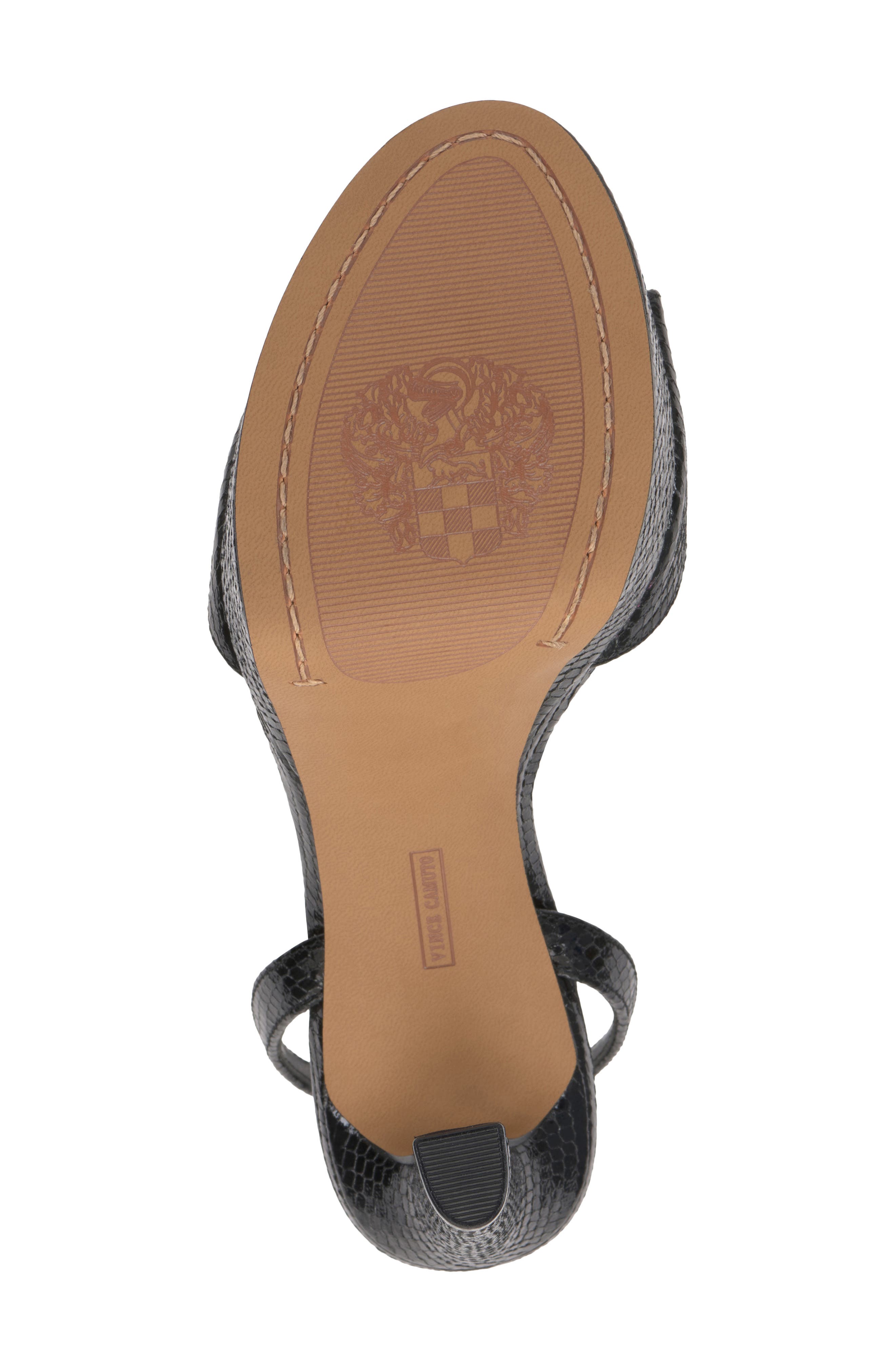 Vince Camuto Lumary Ankle Strap Platform Sandal, Alternate, color, 