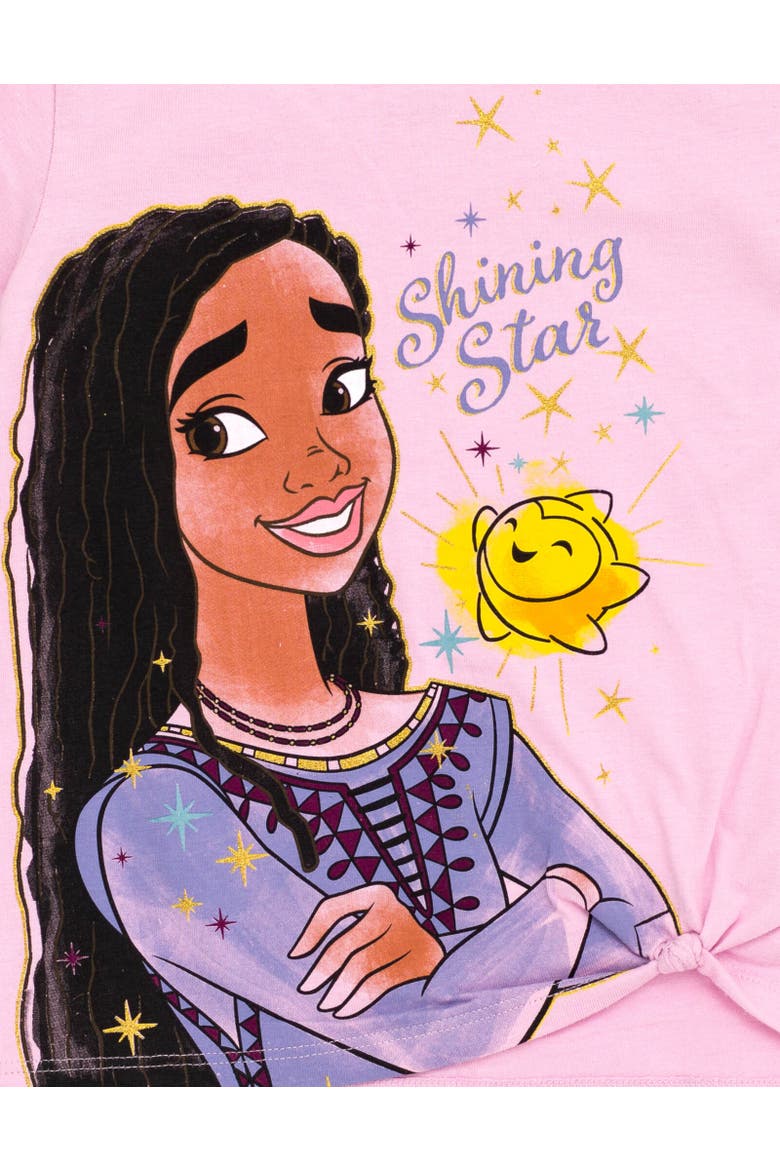 Wish T-Shirt & Leggings Set, Alternate, color, Purple