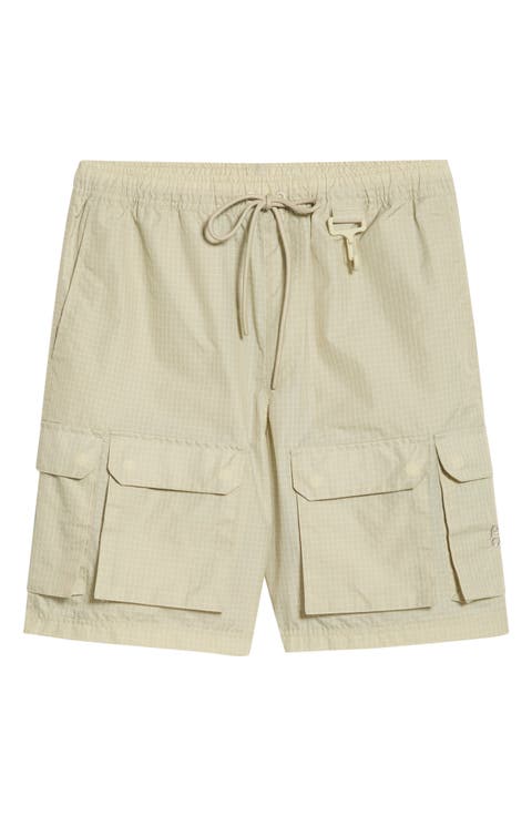 Tahoe Nylon Blend Drawstring Cargo Shorts