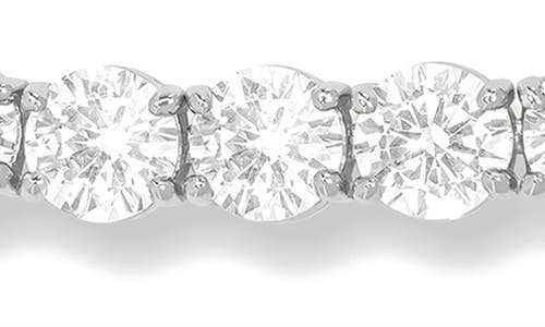 Melinda Maria Julian Loves Cubic Zirconia Bracelet In Silverhite