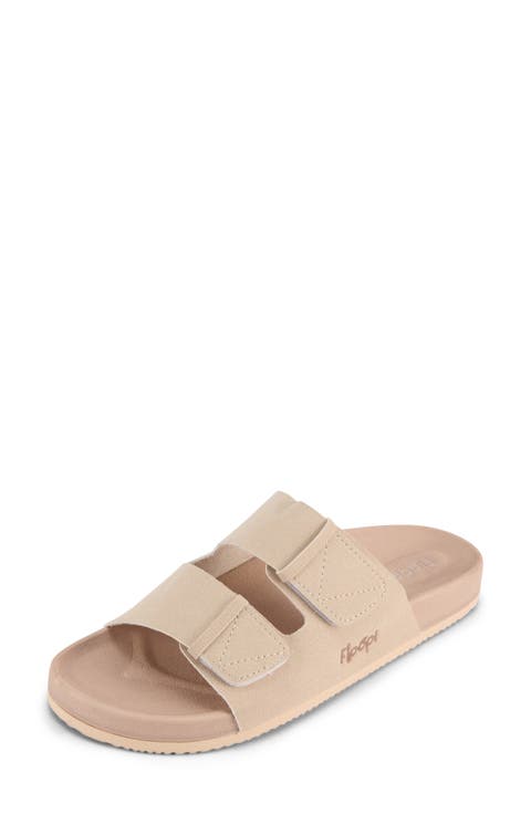 Double Strap Slide Sandal (Women)