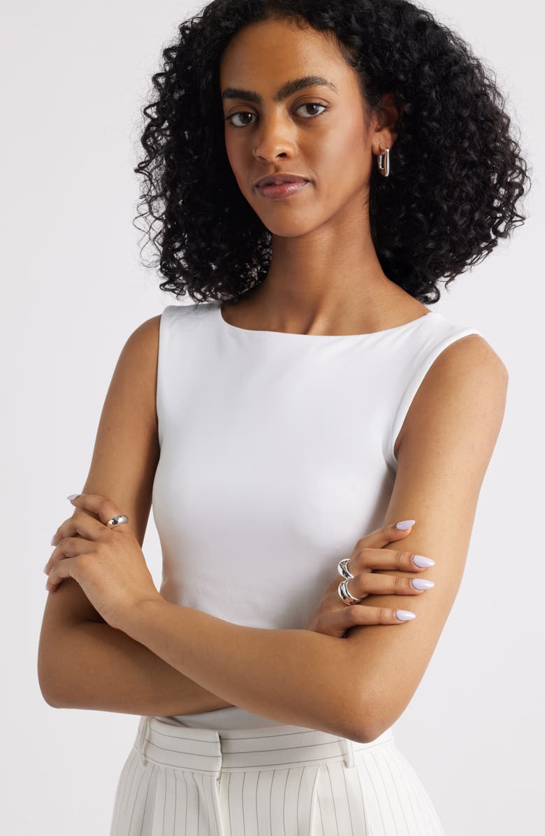 Open Edit Set of 3 Domed Rings, Alternate, color, Silver