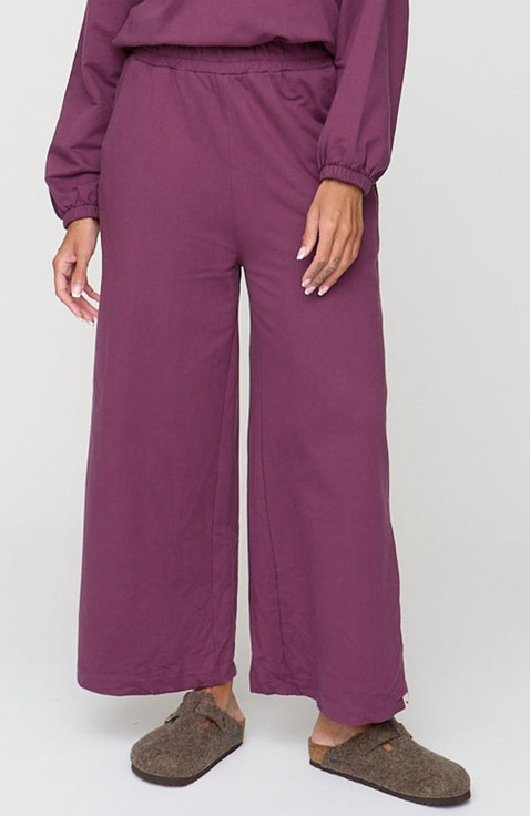 Organic Cotton Noor Wide Leg Trousers