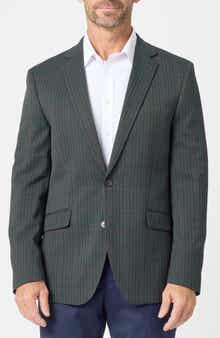 Check Slim Fit Stretch Sport Coat
