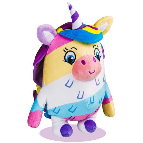 Huggable 12 Inch Plush Luna The Unicorn Series 1