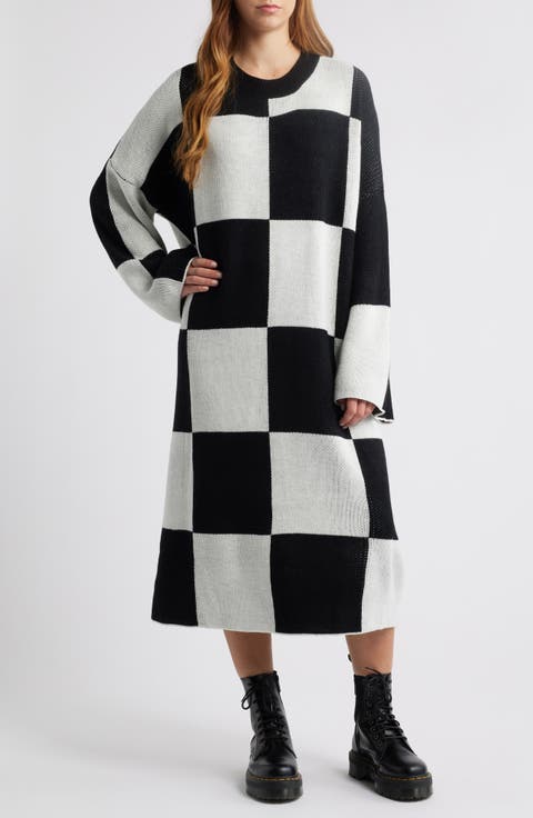 Literally Limitless Long Sleeve Oversize Sweater Dress