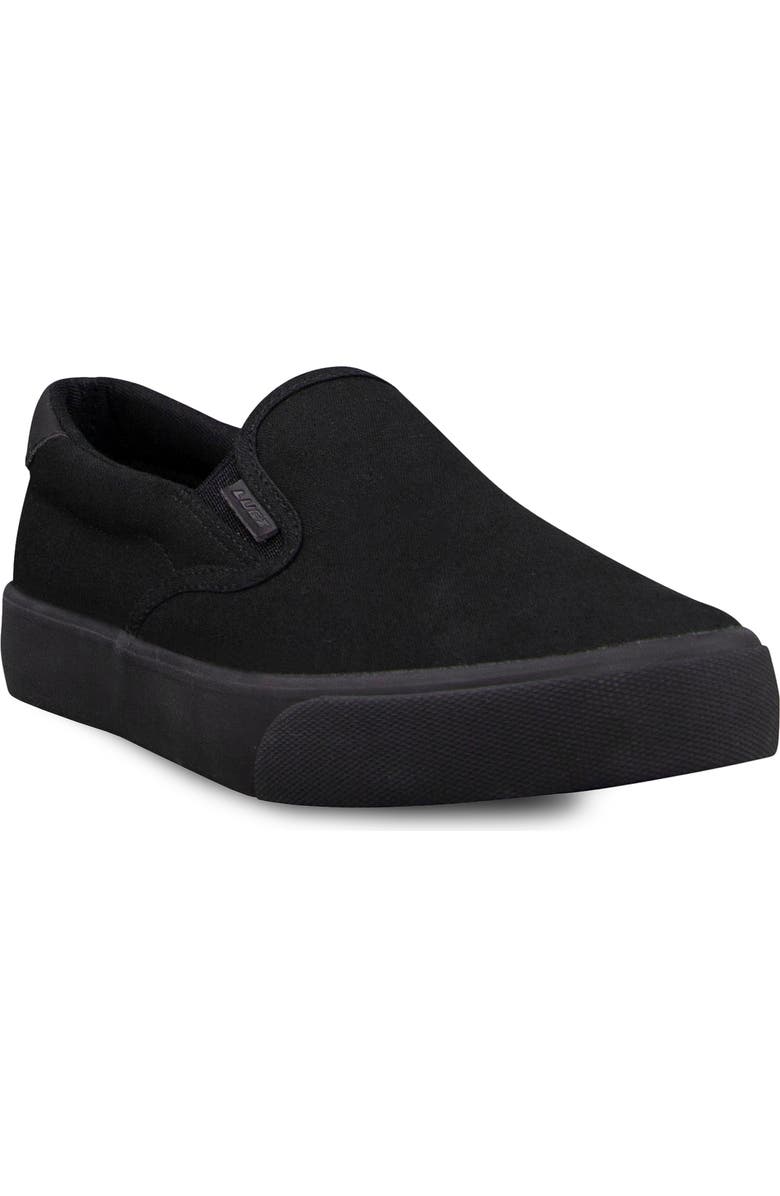 LUGZ Clipper Slip-On Sneaker - Wide Width, Main, color, Black