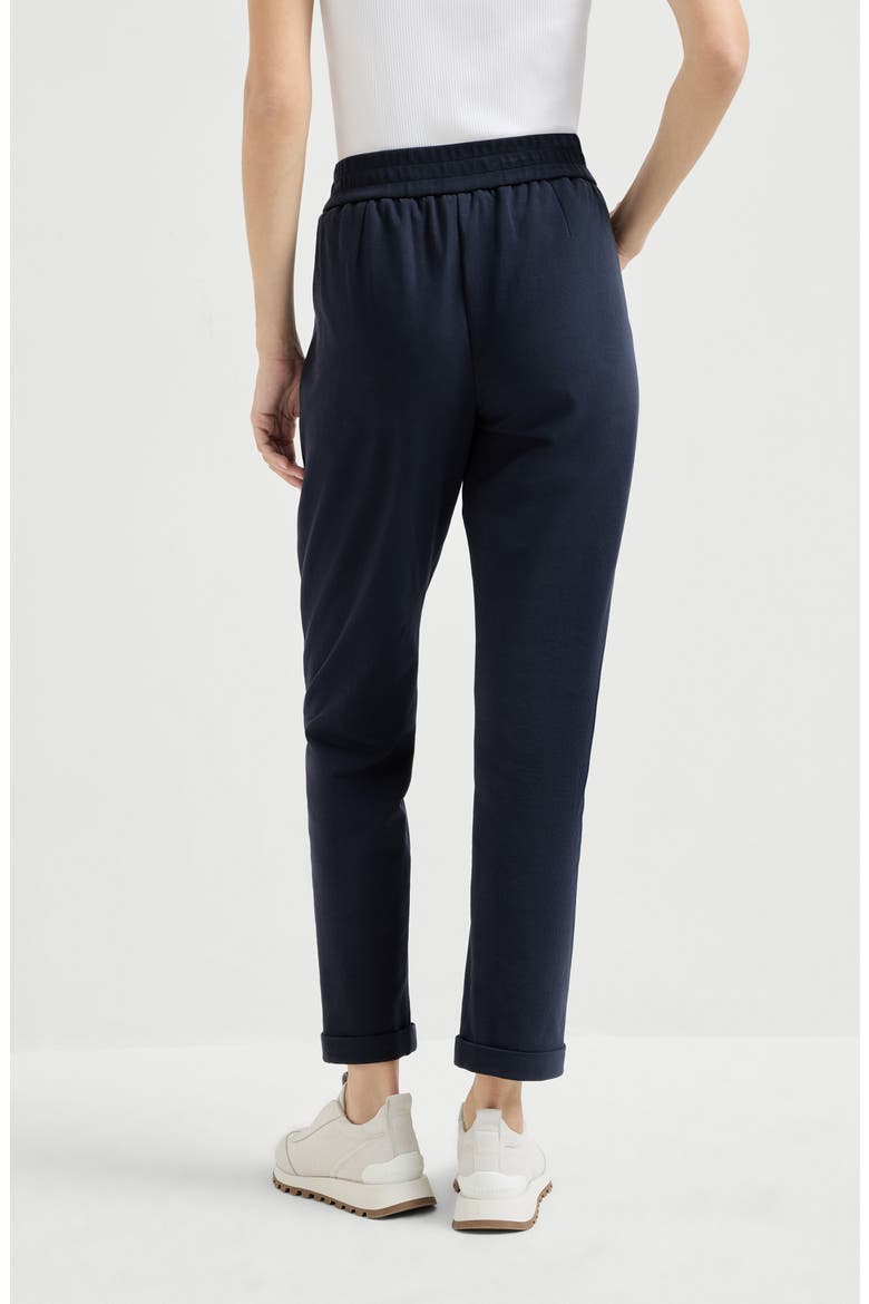 Track trousers with monili, Alternate, color, Blue