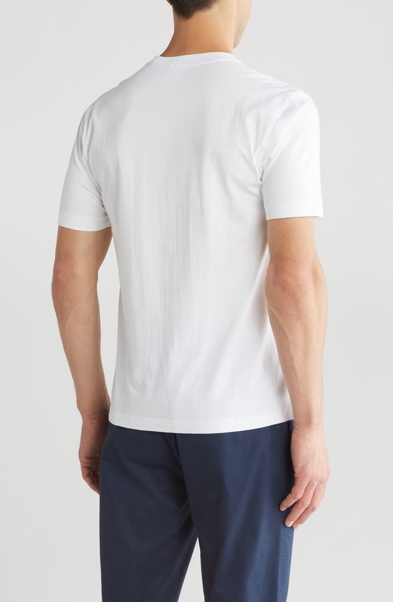 Brooks Brothers Classic Cotton Jersey T-Shirt, Alternate, color, White