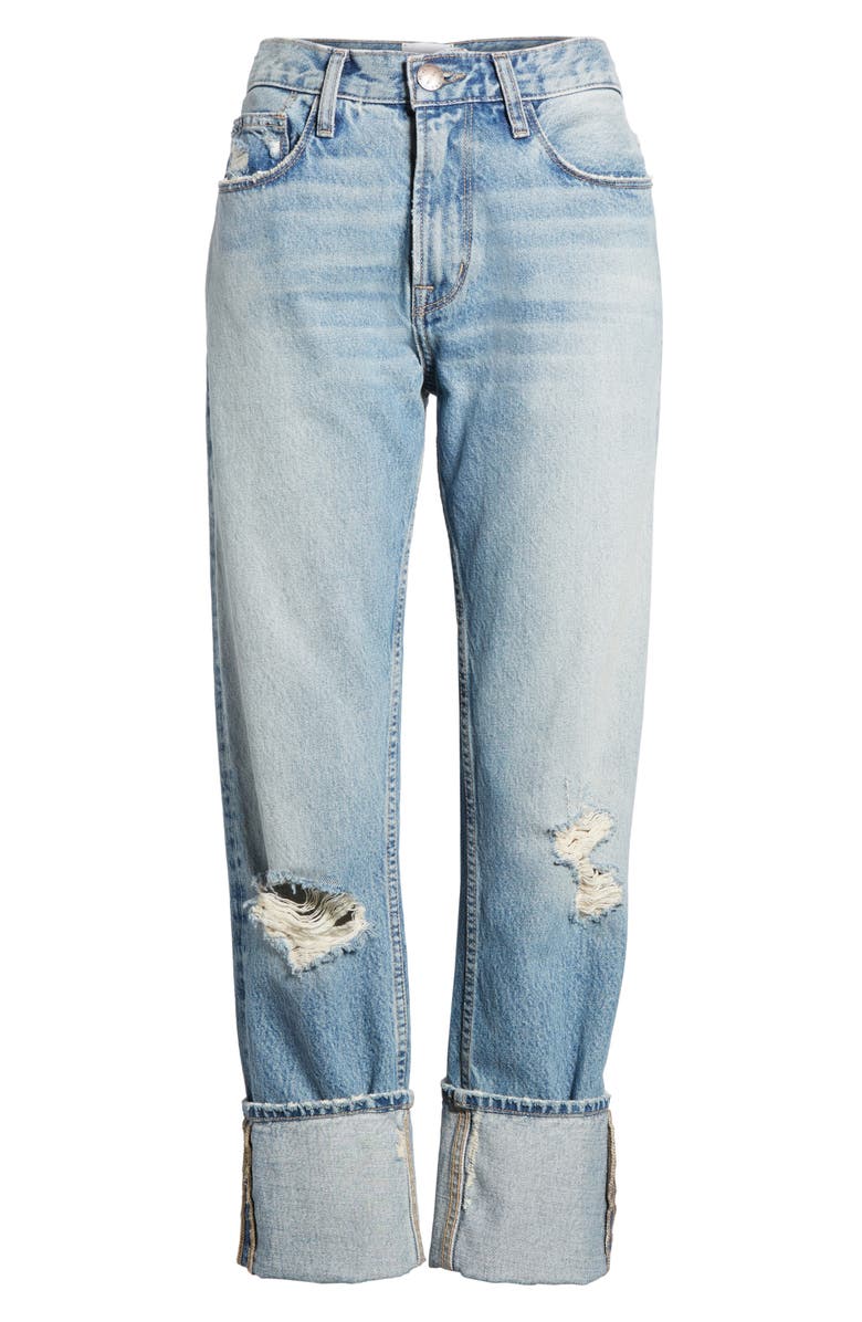 Current/Elliott The His Boyfriend Jeans, Alternate, color,