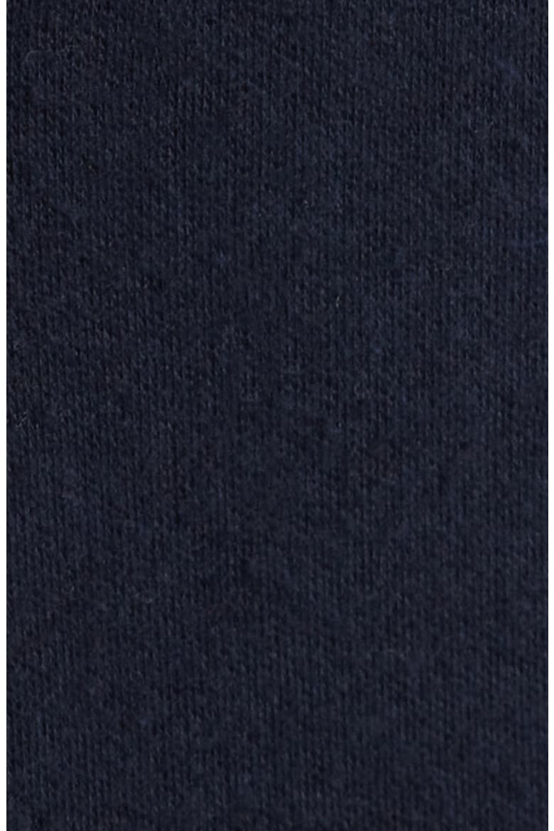 Trim Fit Cotton & Cashmere Jacket, Alternate, color, NAVY