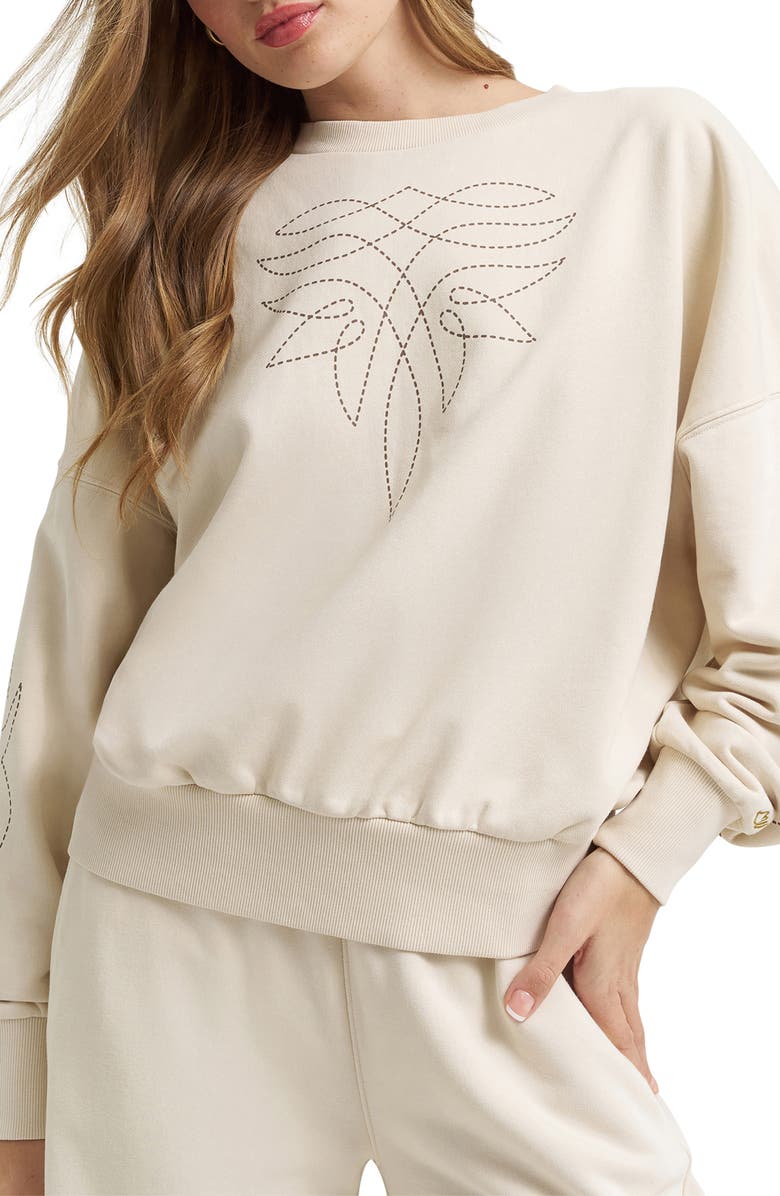 Wrangler x Lainey Wilson Graphic Sweatshirt, Main, color, 