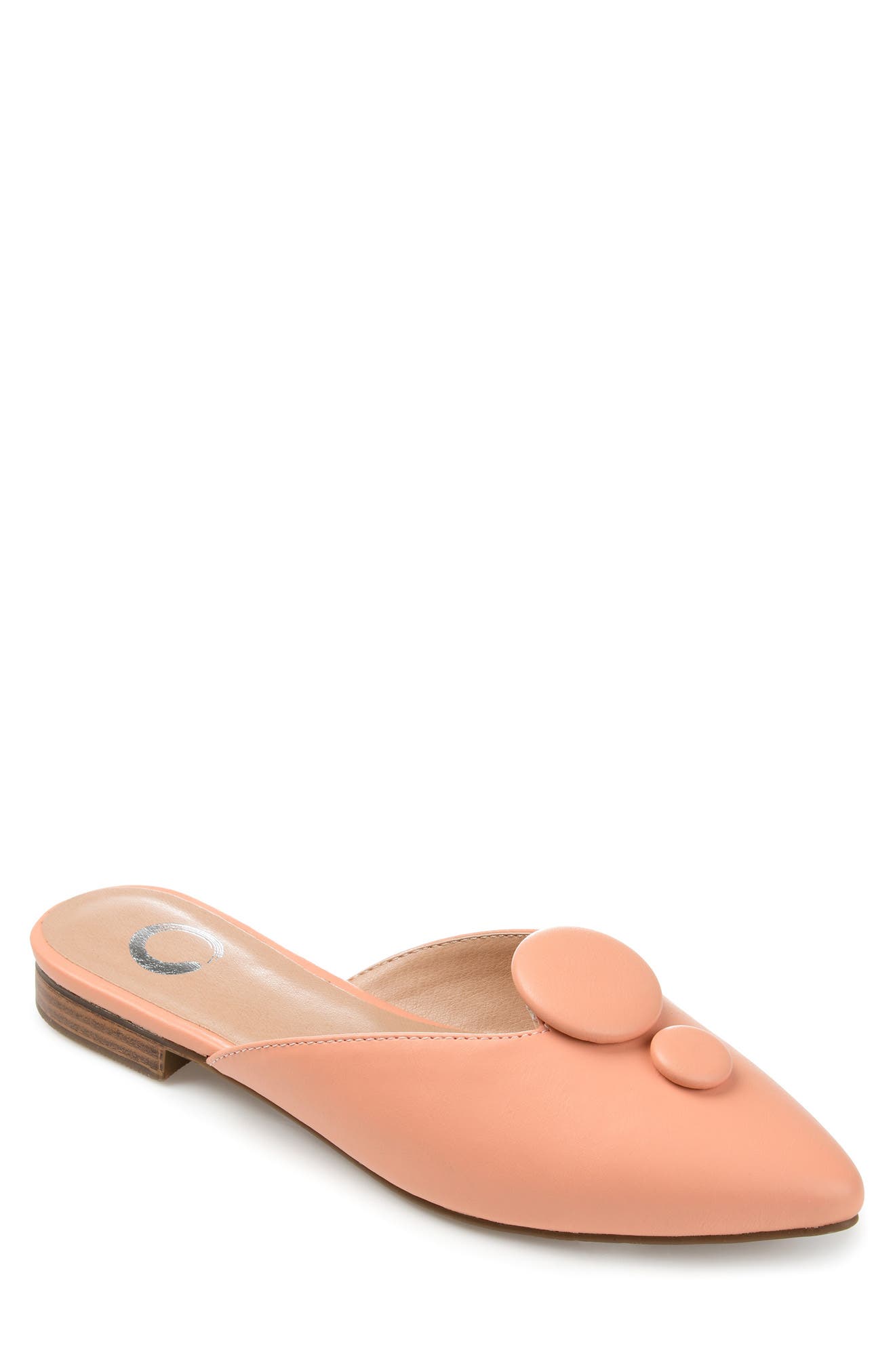 Journee Collection Mallorie Almond Toe Mule