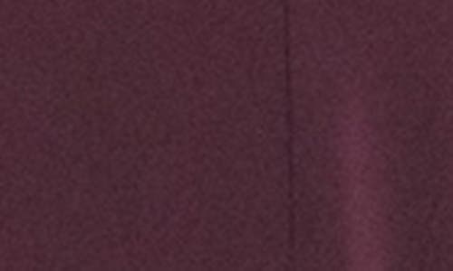 Derek Lam 10 Crosby Isabella Long Sleeve Ruched Dress In Burgundy