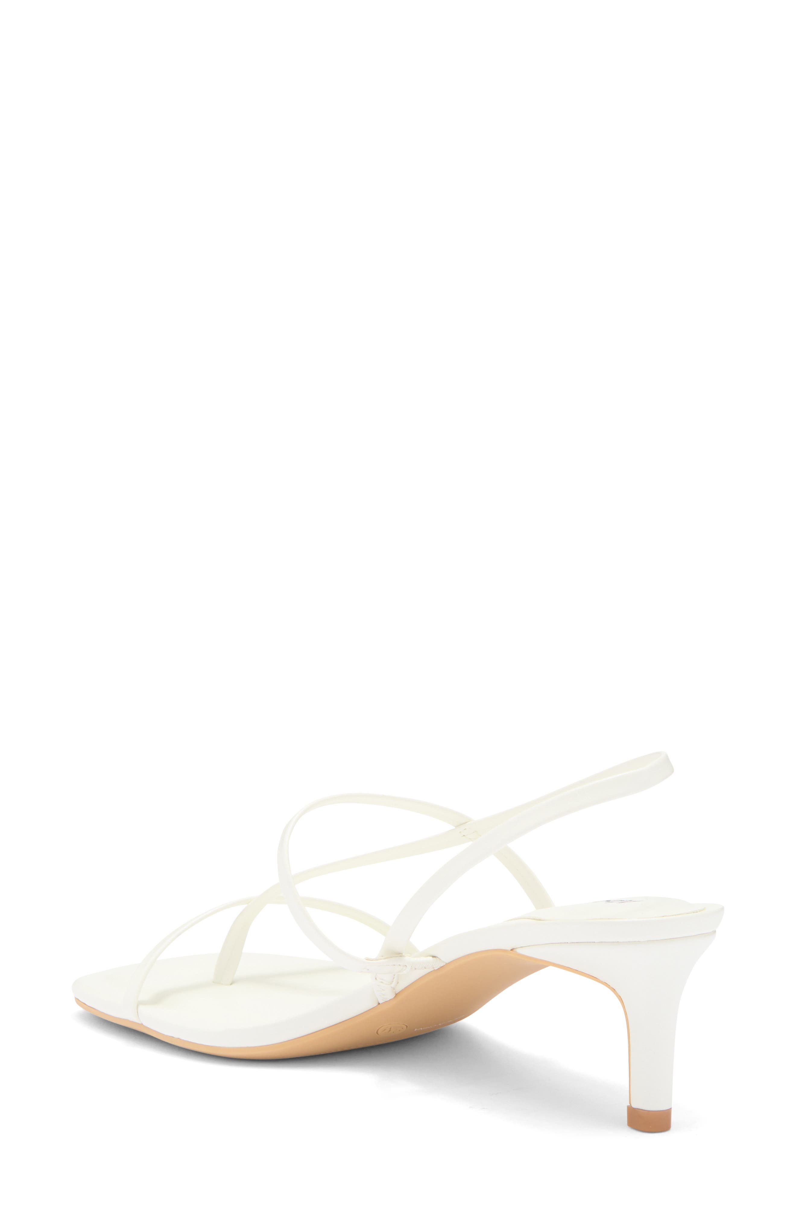 Abound Petra Kitten Heel Sandal, Alternate, color, White